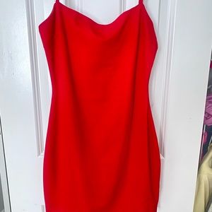 red lulus mini dress